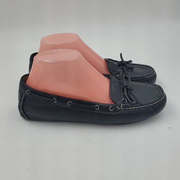 ABEO BioSystem Marilee Slip-on Driving Loafers Black Leather Comfort Shoe 8.5N - Picture 2 of 10